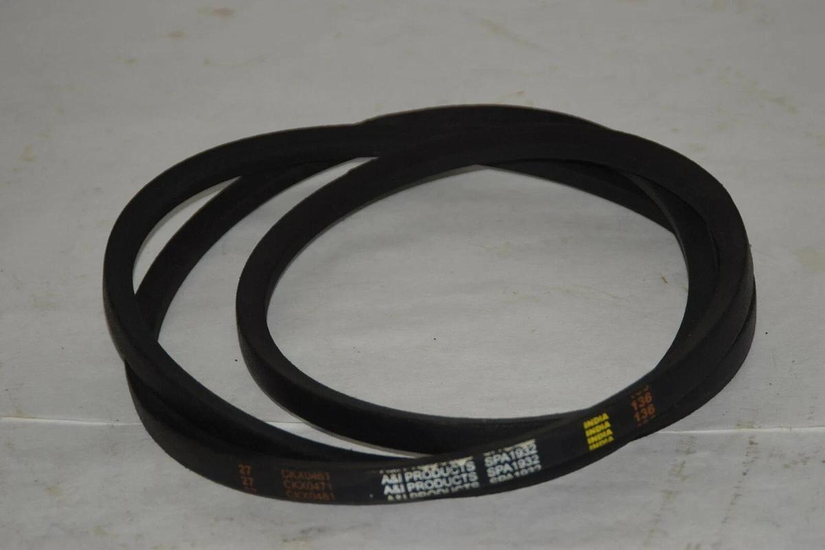 (New) Lot of 5 A&I Productions SPA1932 136 V Belt SPA 1932 V-Belt SPA-1932 VBelt