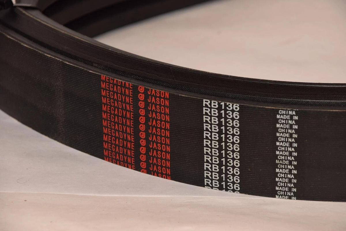 MEGADYNE Jason 3/RB136 , RB136 3-Rib V-Belt (NEW)