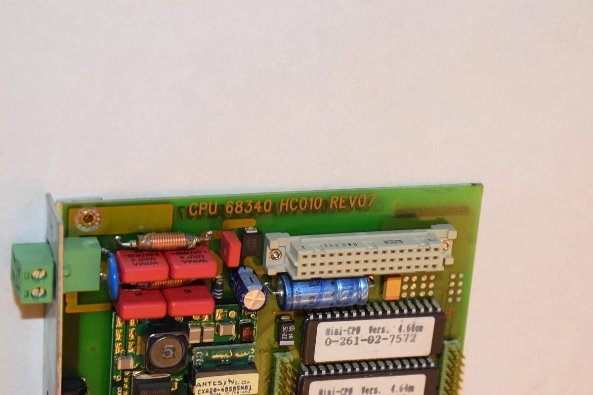 Used HOMATIC 68340 HC010 2-083-01-5089 Rev 07 CPU Circuit Board