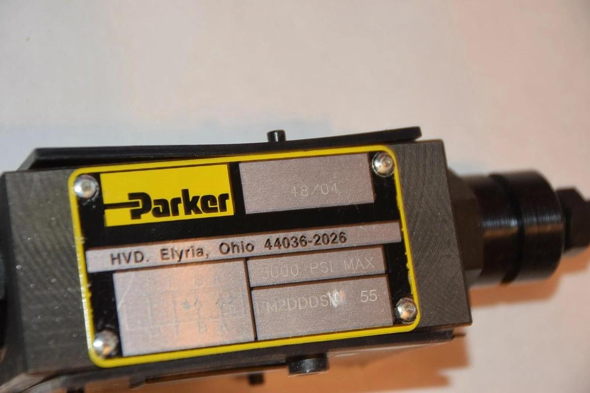 NEW PARKER FM2DDDSV-55 5000psi HYDRAULIC PRESSURE REDUCING VALVE