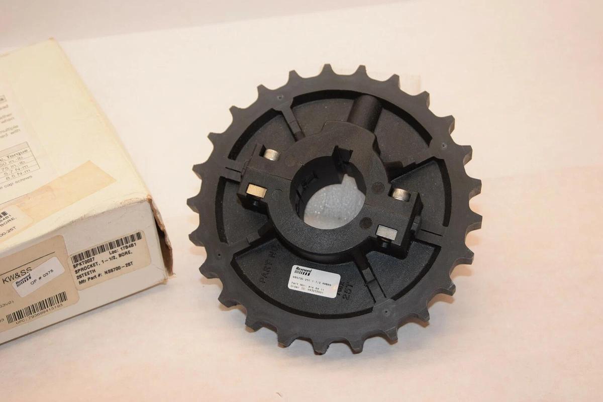 (NEW) REXNORD NS5700-25T 614-64-11 1-1/2 KW&SS 25Teeth Conveyor Sprocket