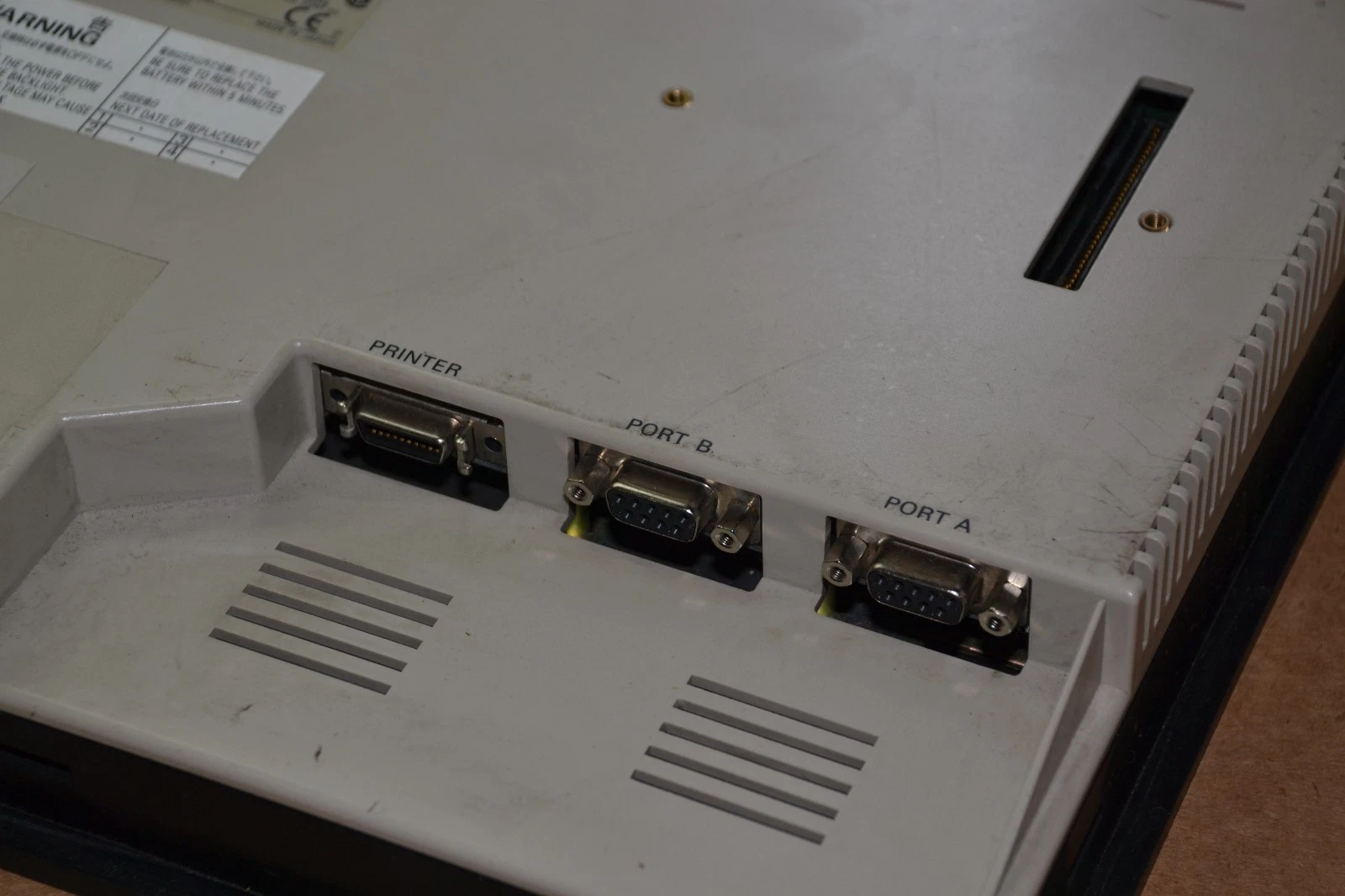 Used OMRON NT631C-ST151B-E NT631CST151BE Interactive display 24v