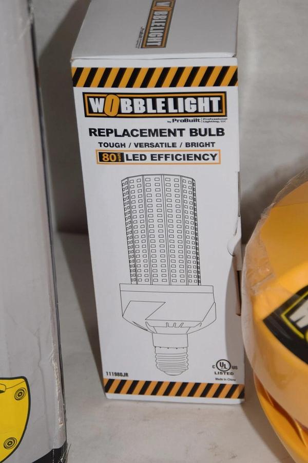 WOBBLE LIGHT JR SOUTHWIRE 111026 80w 8000L Self-Righting LED Light NEW