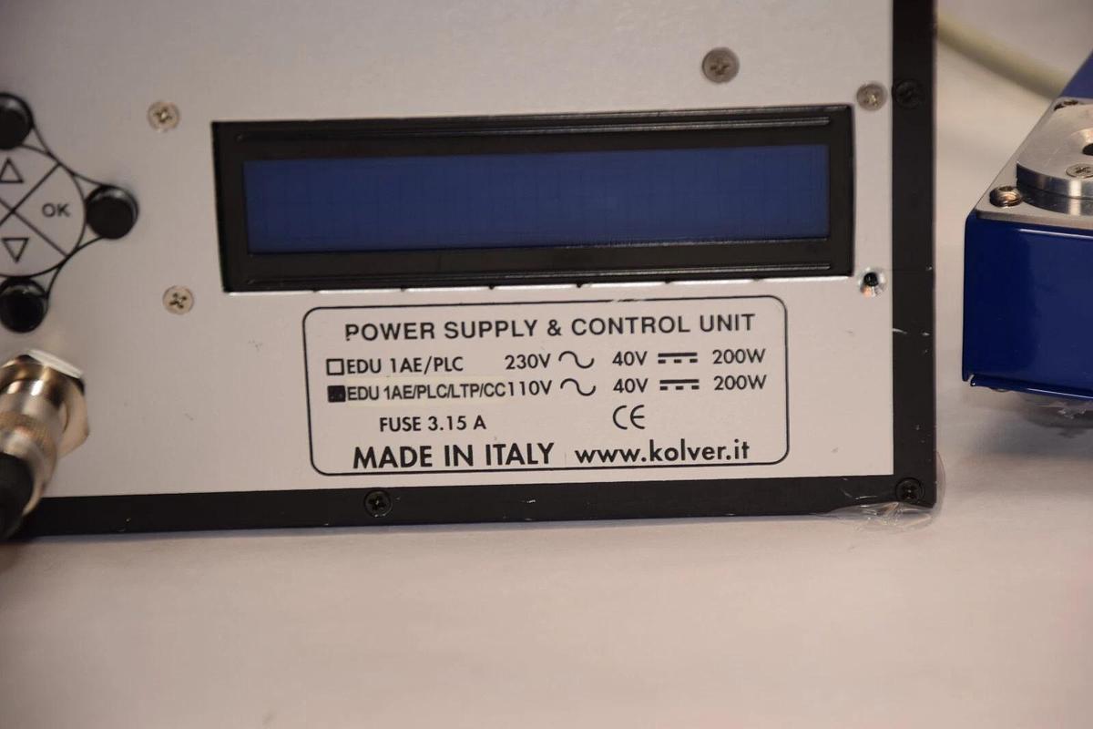 Used Kolver Torque Driver Screwdriver EDU 1AE/PLC/LTP/CC Control Unit PLUTO10D/N Tray