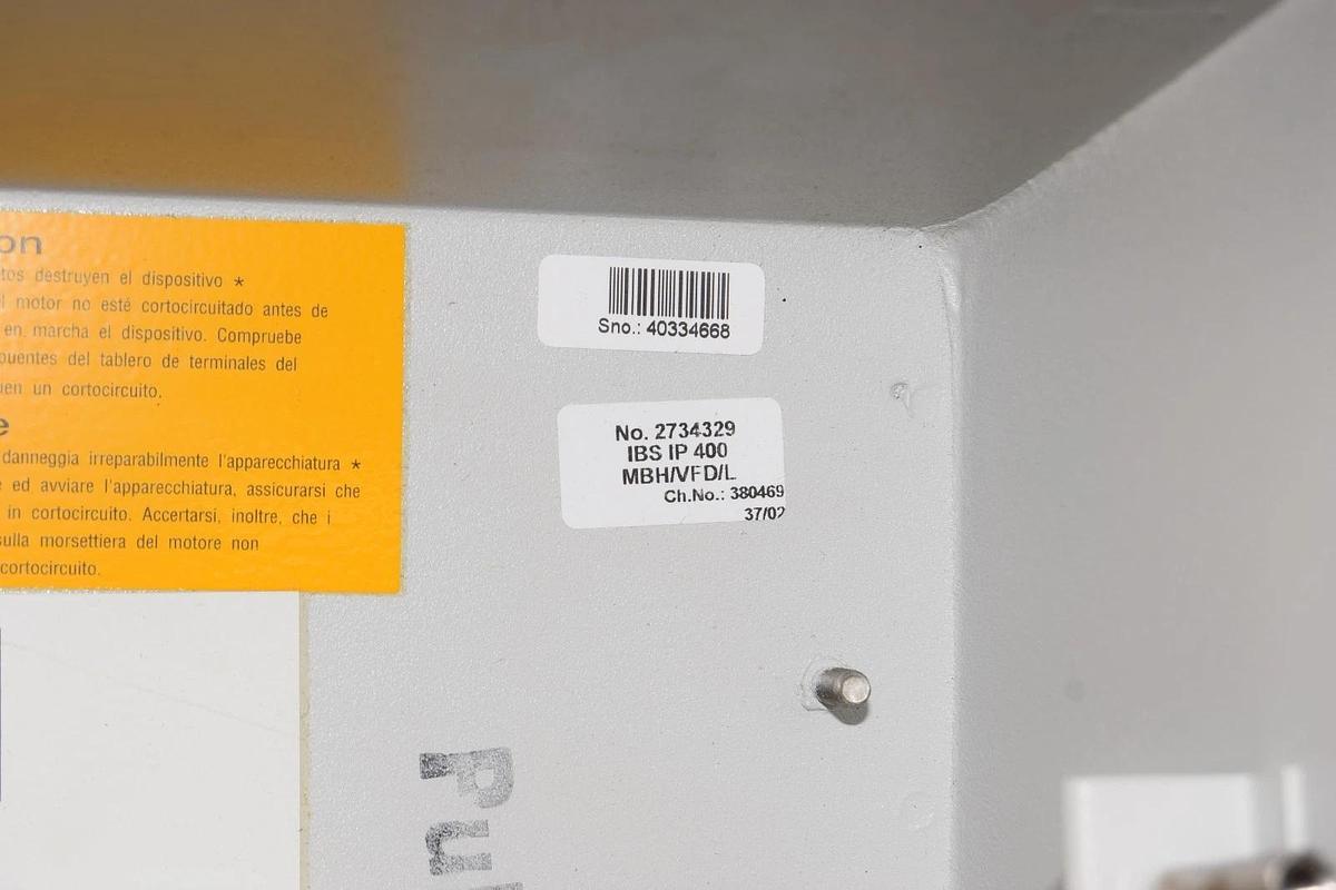 Phoenix Contact Mounting Base Housing IBS IP 400 MBH/VFD/L , 2734329 (New)