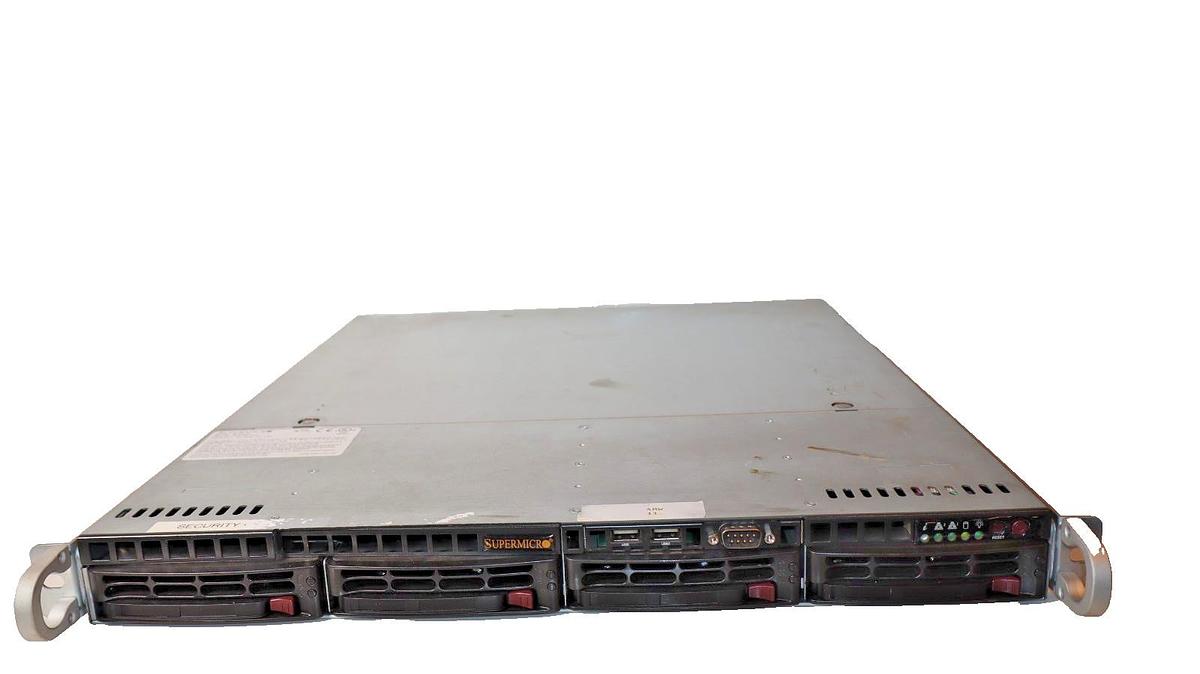 Used SuperMicro Server Chassis 813M-3 CSE-813M USA *NO HDD*
