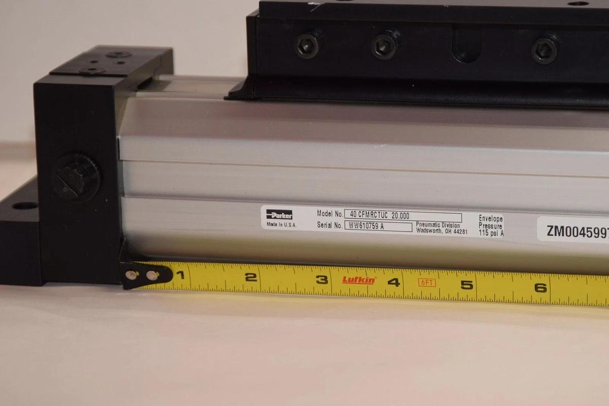 (NEW) PARKER 40 CFMRCTUC 20.000 Rodless Cylinder