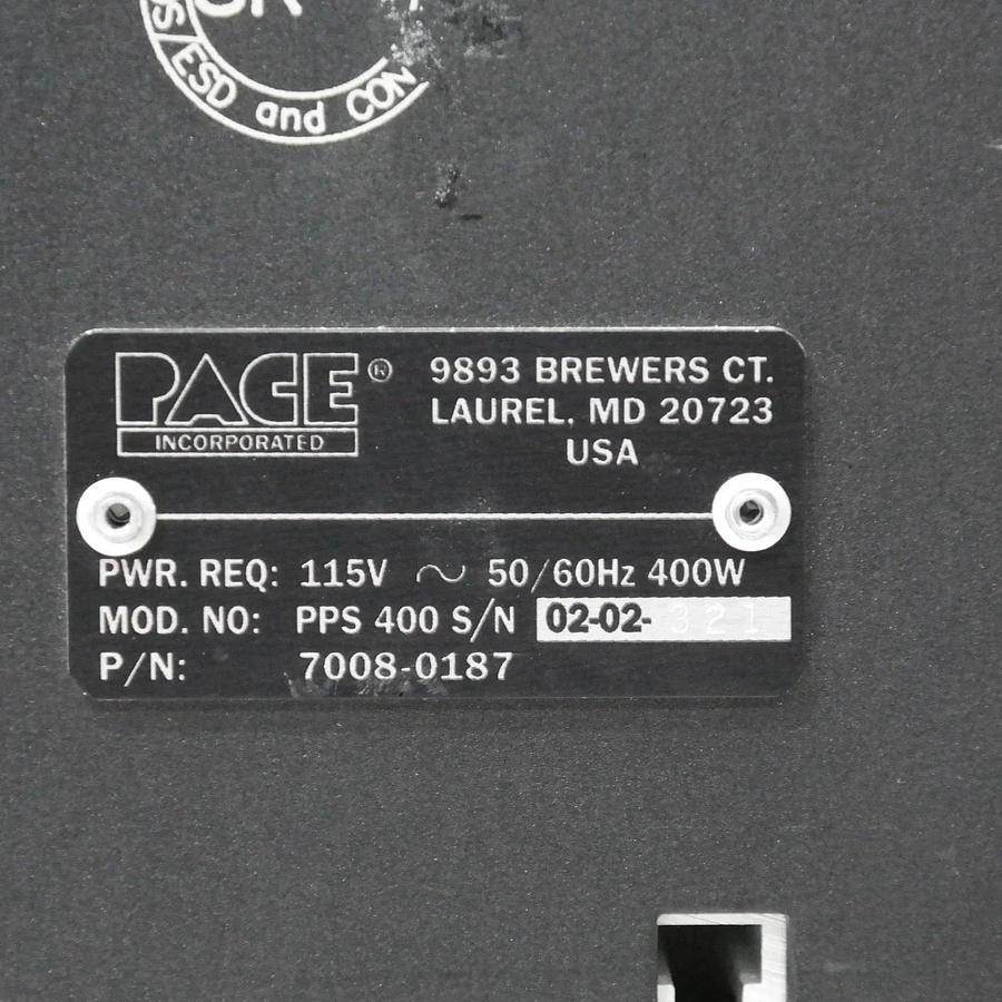 Used Pace 7008-0187 Power Supply PPS-400 Control For PRC 2000 Soldering/Rework System