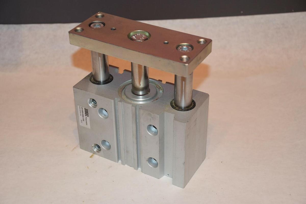 Used AIRTEC PNEUMATIC LX-050-050-100 GUIDED PNEUMATIC CYLINDER