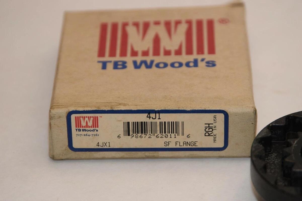 (NEW) TB WOODS 4J1 4JX1 1" Bore SF Flange