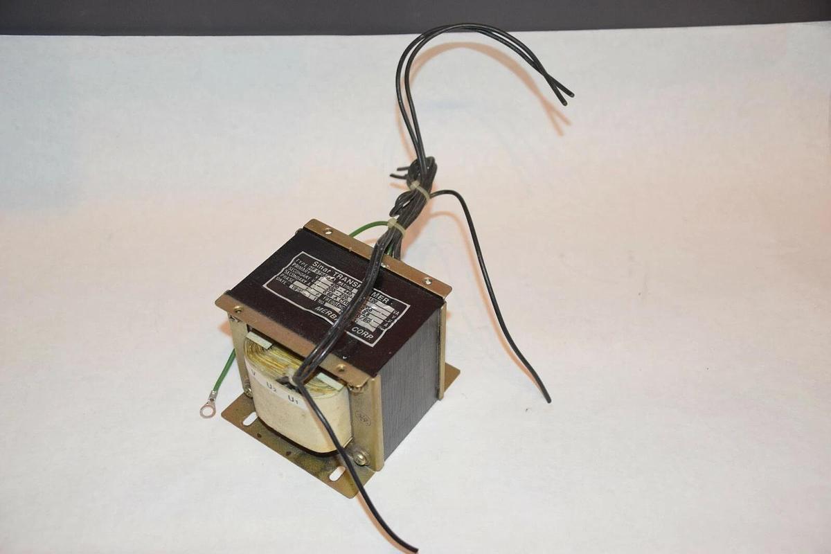 Used SINAR HF575623A 120VA PRI 400V SEC 200V 0.6AMP 1PHASE TRANSFORMER