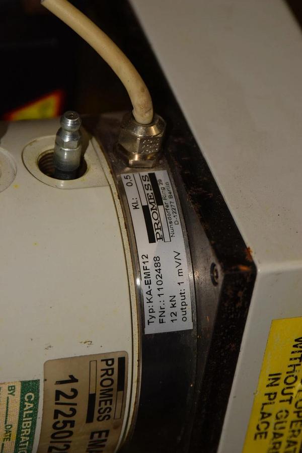Used PROMESS 12/250/200 9002012200 EMAP Electro Mechanical Press AKM53G-ANANR-70