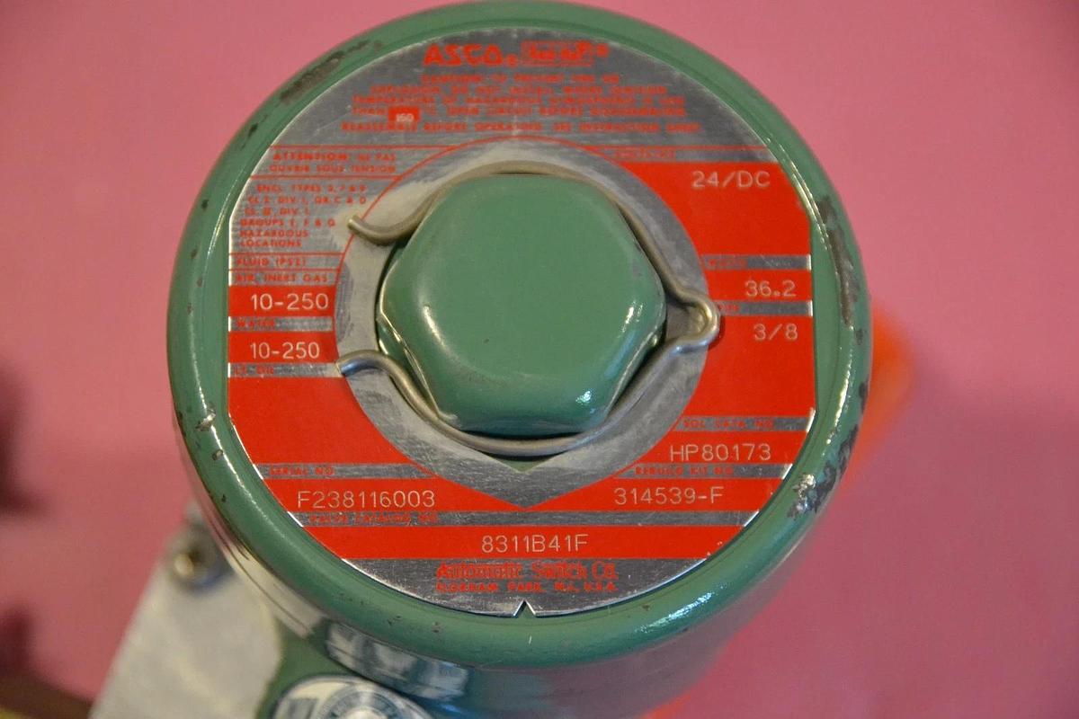 ASCO VALVE 8311B41F 314539-F 24V 24 V 3/8" PIPE NEW