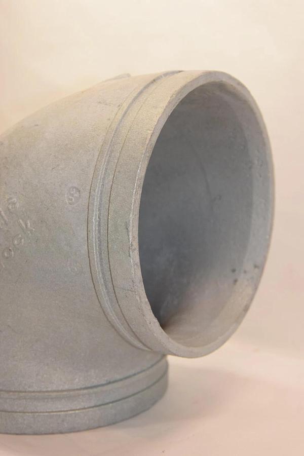 (NEW) VICTAULIC 8/219.1 No. 001 8" Firelock grooved Galvanized 90 Degree Elbow