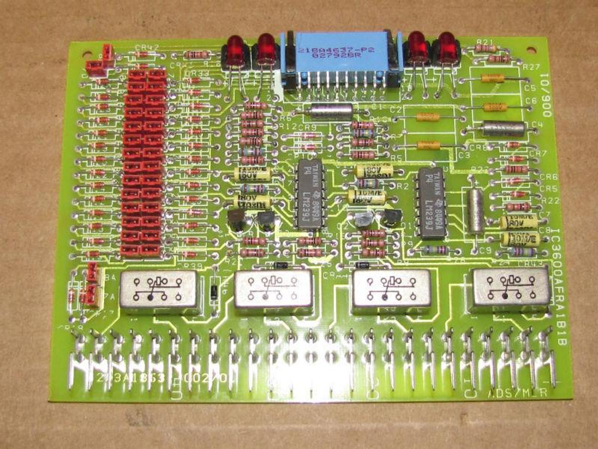Used GENERAL ELECTRIC GE CIRCUIT BOARD IC3600AFRA1B1B 006/01