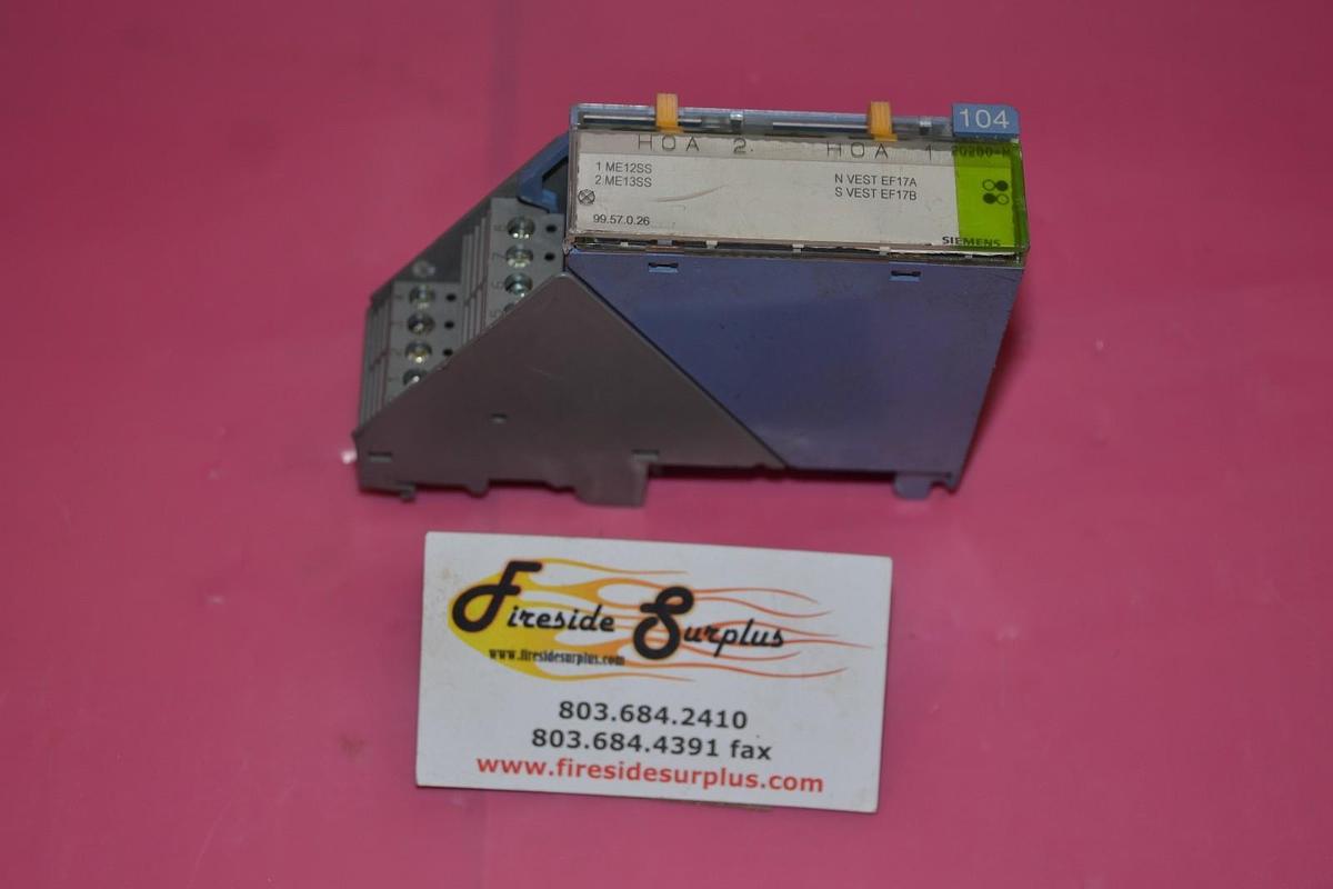 Used SIEMENS DIGITAL OUTPUT MODULE PTM6.2Q250-M PTM6.2Q250 M PTM6.2Q250M 120V 120 V