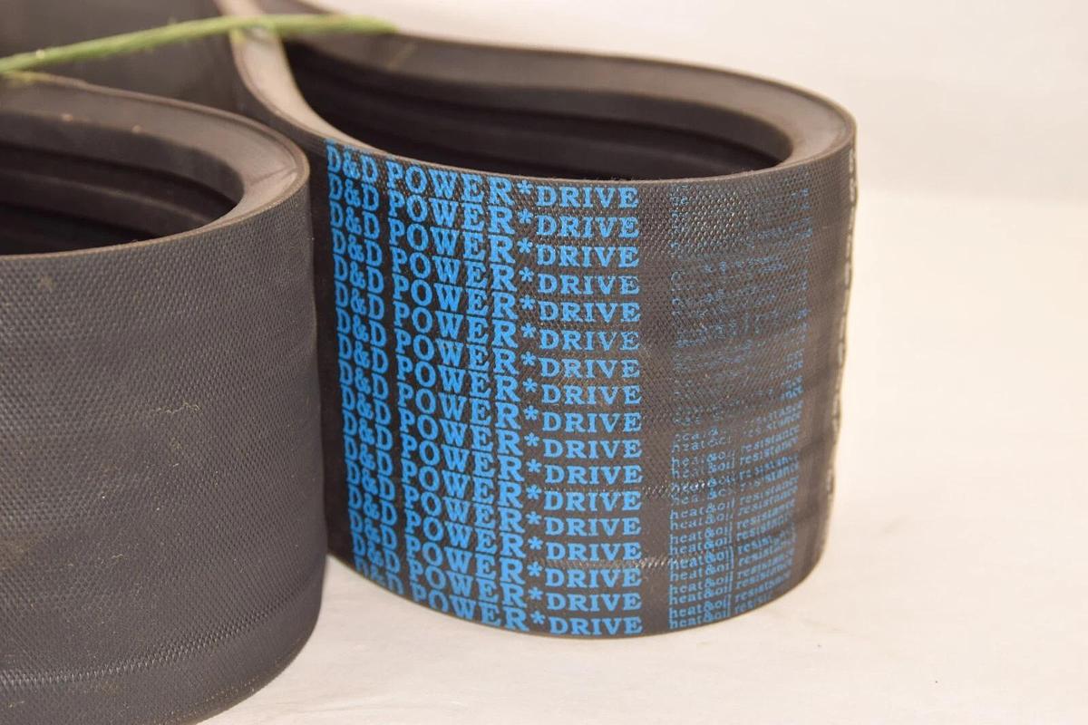 (NEW) D&D POWERDRIVE B82/06 ORB-19-11264B82/06 6 Rib 85" L 0.62" W V-Belt