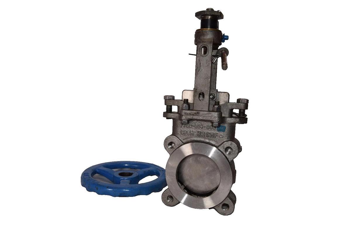 VELAN L10-0310C-13ST-W320 , L100310C13STW320 Size 3" Mod. C Knife Gate Valve New