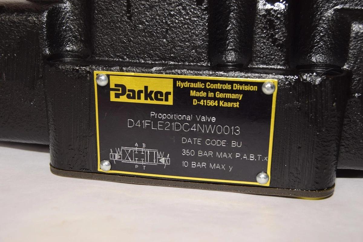 PARKER Proportional Servo Valve D41FLE21DC4NW0013 D1FVE02BCVW0A13 (NIB)