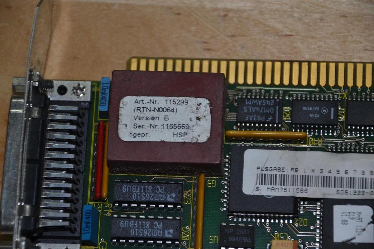 Used Siemens card board  6DS1222-8BA 115299  6ds12228ba