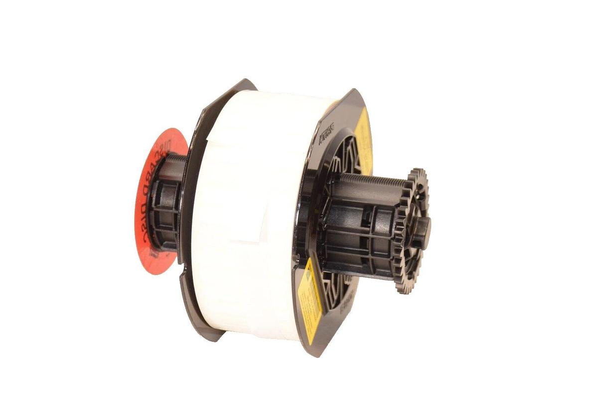 (NEW) BRADY B33-45-423 1.50" x 0.25" White Workhorse Labels