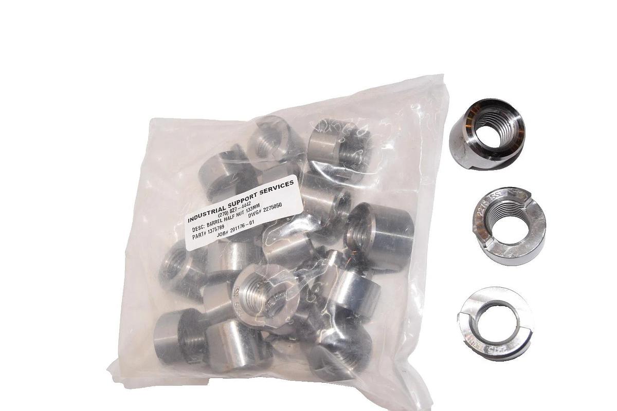 Industral Support M24-3.0 Barrel Half Nuts  1375789 , 2275050 133mm (New-Bag 20)