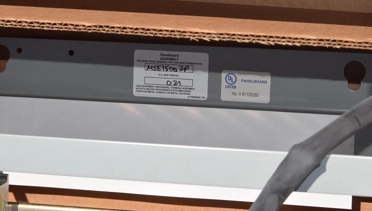 EATON Cutler-Hammer Power-R-Line C Panelboard Assy for PRL4b 415/240v 3ph 4w NEW