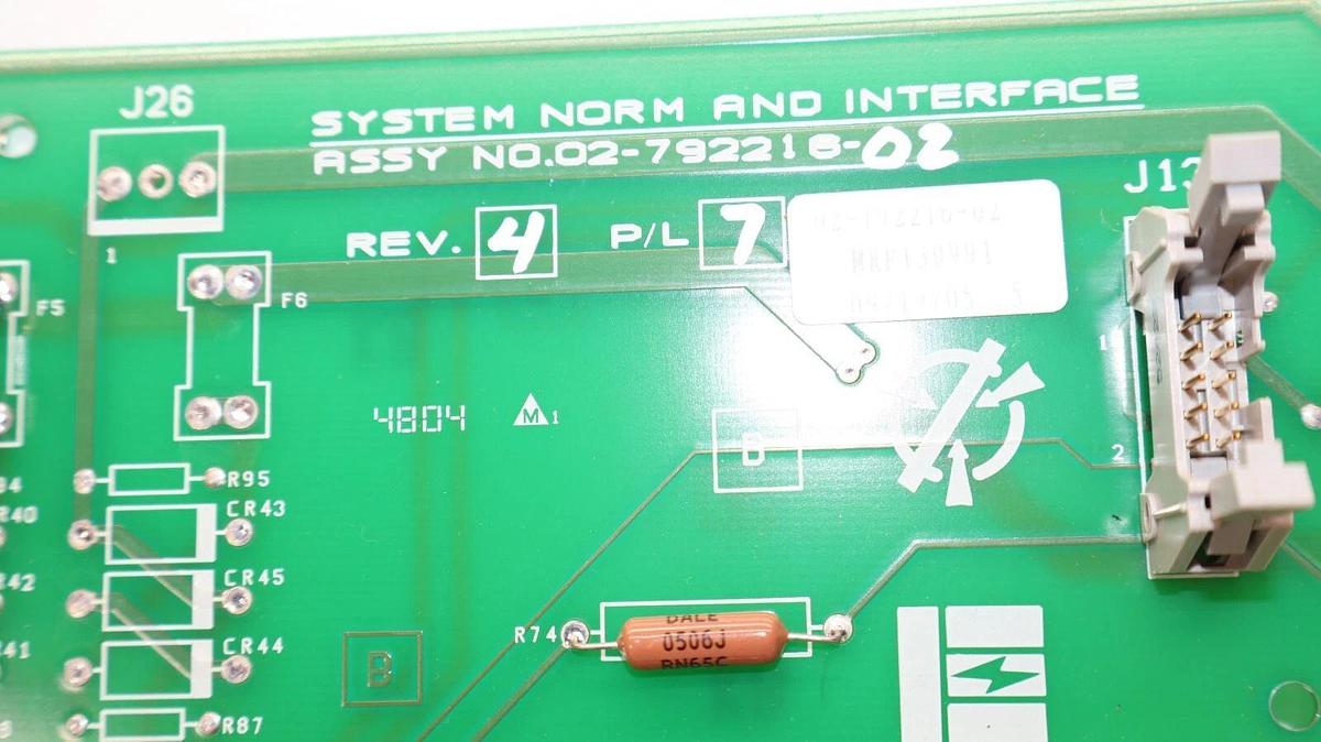 Used EMERSON / LIEBERT 02-792216-02 ,0279221602 System Norm and Interface Board