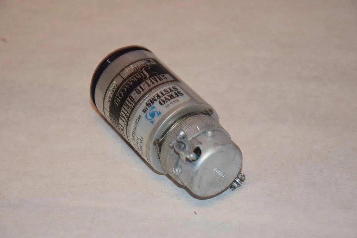 Used SERVO SYSTEMS / LIBRASCOPE 740-18-31 L407000543 SHAFT TO DIGITAL ENCODER