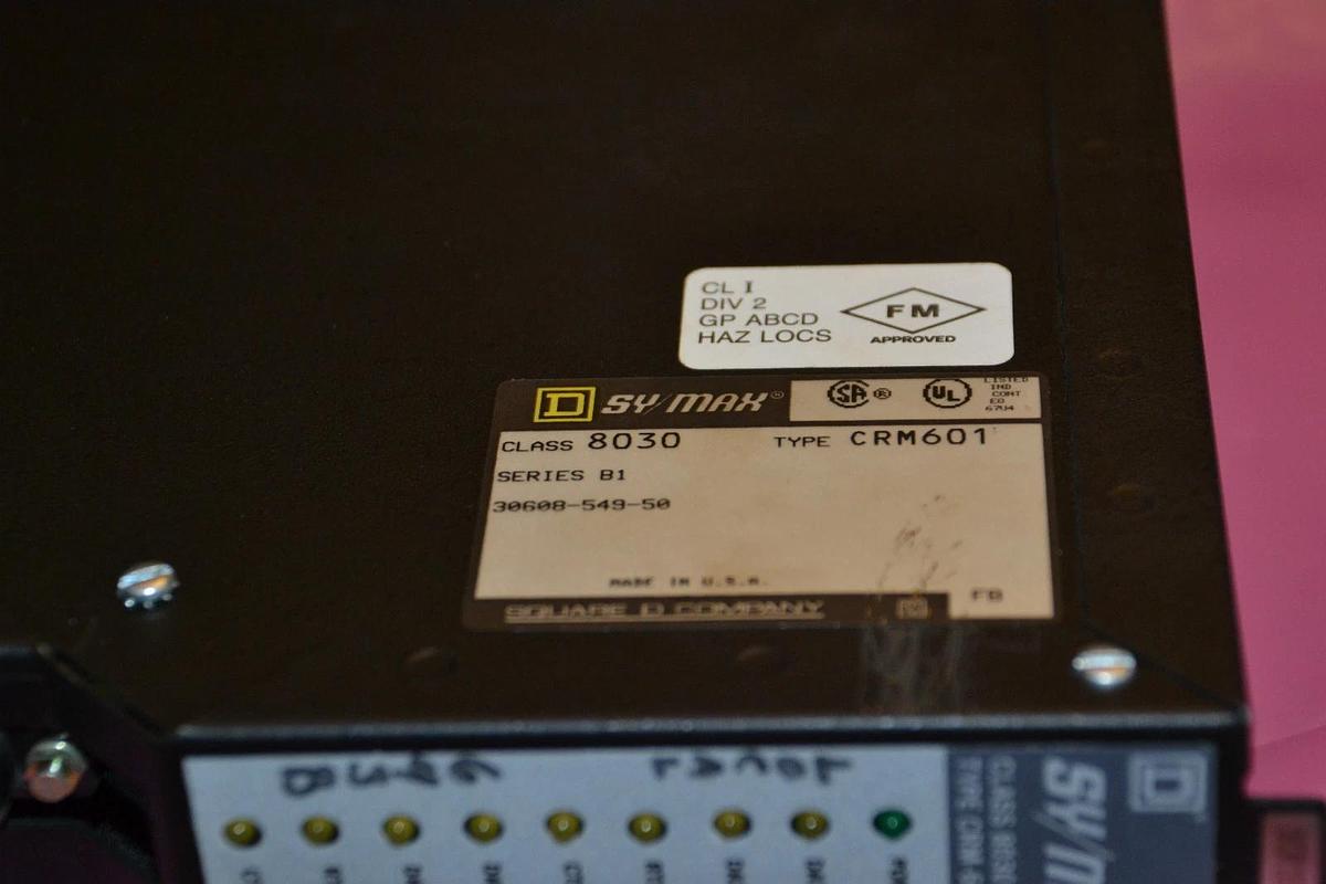 Used SQUARE D SYMAX SY/MAX DUAL CONVERTER 8030 CRM-601 8030CRM-601 8030 CRM601 B1