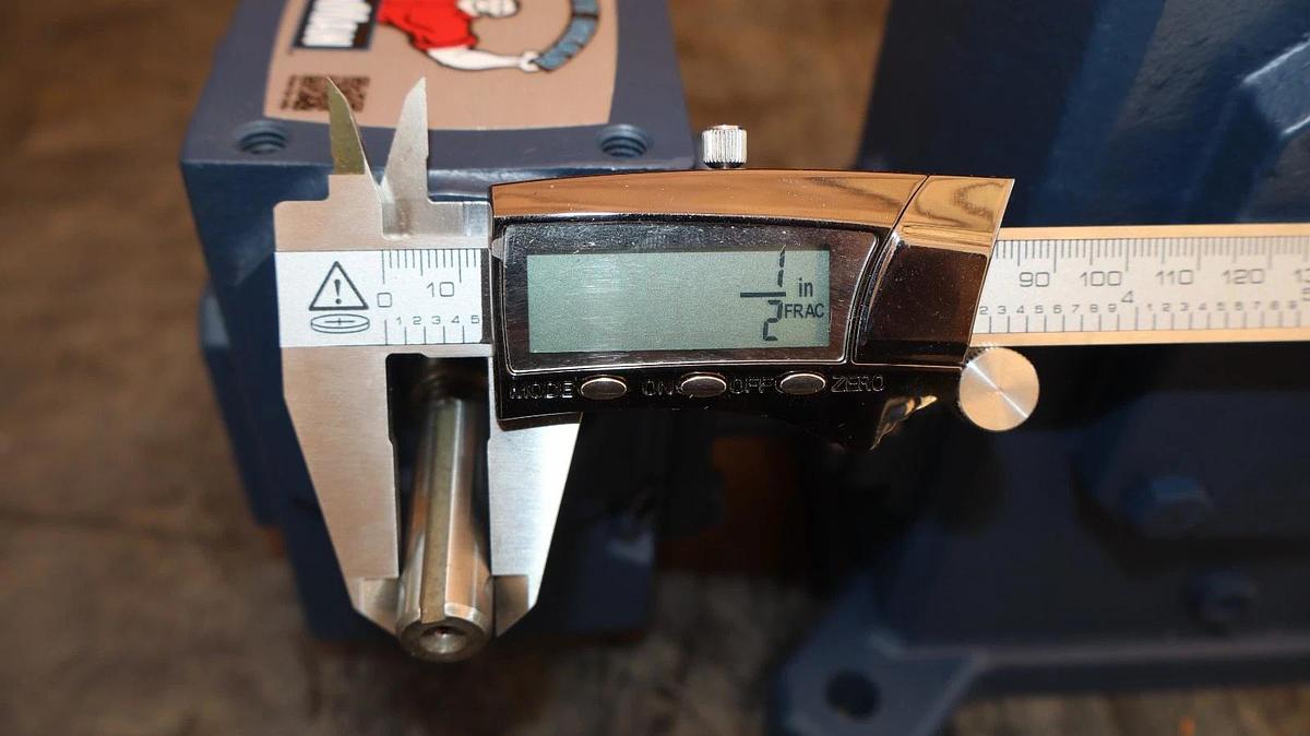IRONMAN GROVE GEAR Box Double Reduction Speed Reducer GRG-DU-821-100D6 100:1 NEW