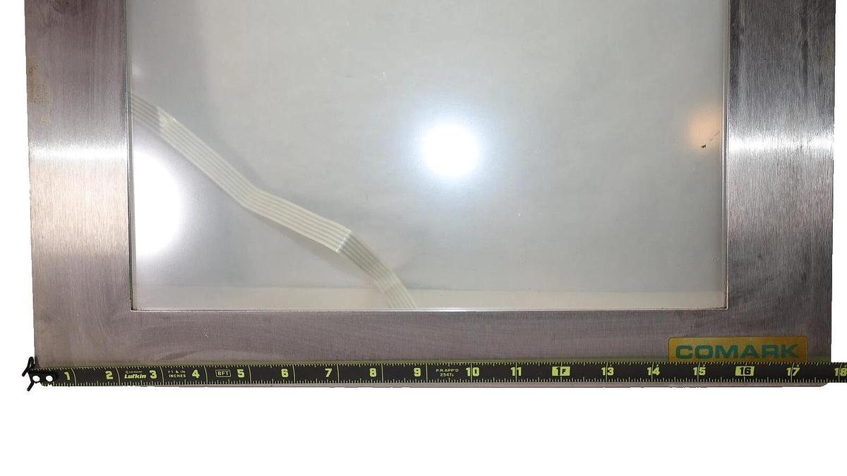 Used COMARK 43-10250-001 Rev B , 43-10237-001 17" Touchscreen Cover Only