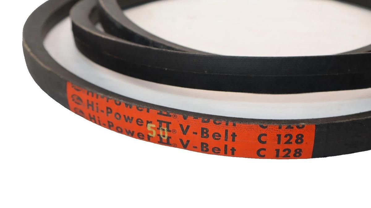 Gates V-Belt Belt C128 Hi-Power II V-Belt C 128 C-128 (New)