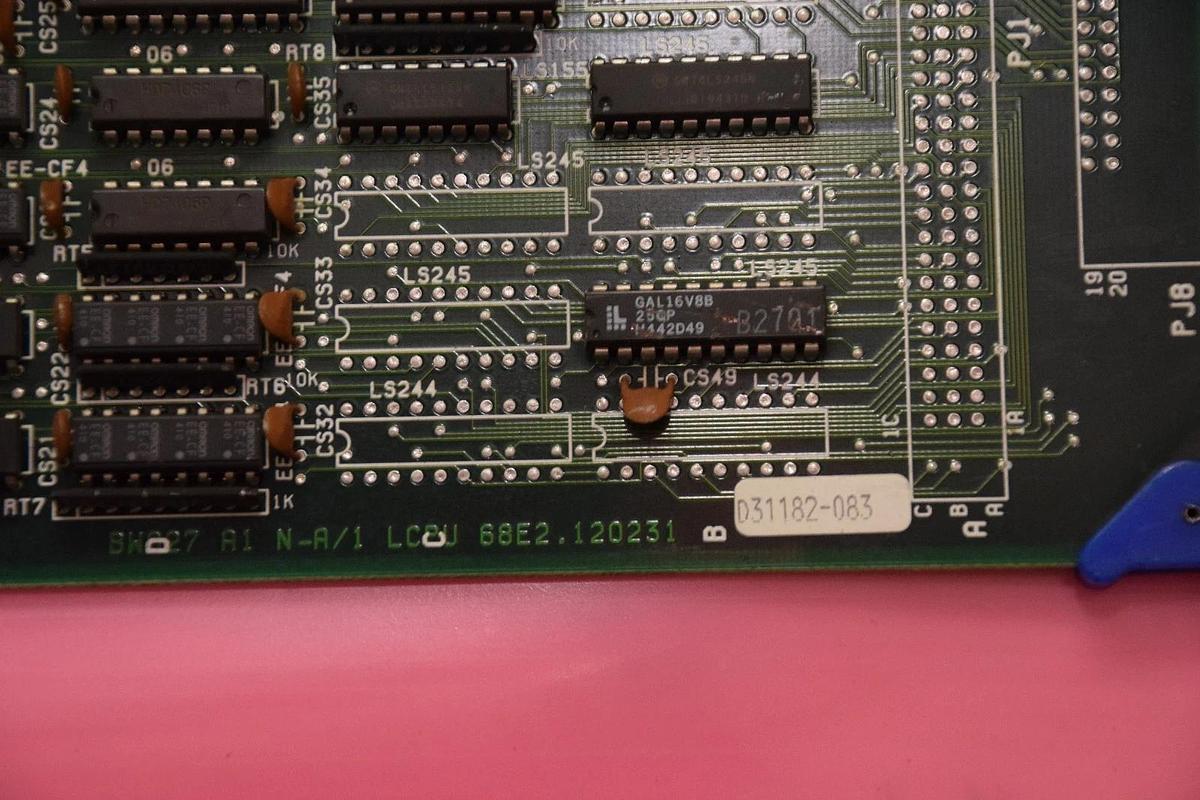 Used HITACHI BW027 A1 N-A/1 LCPU 68E2.120231 D31182-083 CIRCUIT BOARD