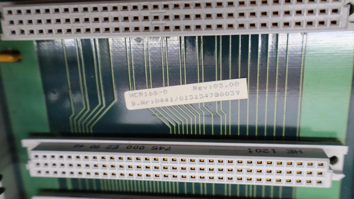 Used B & R B&R HCR166-0 , HCR1660 Rev: 3.00 19-Slot Multi Module PLC Rack Chassis