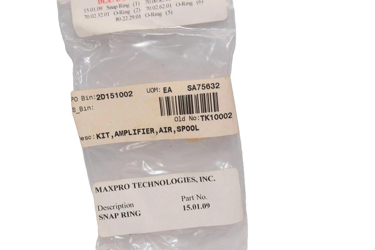 Maxpro Technologies Inc. 15.01.00.02 Spool Kit for GPLV2, DLA/E1  (New)