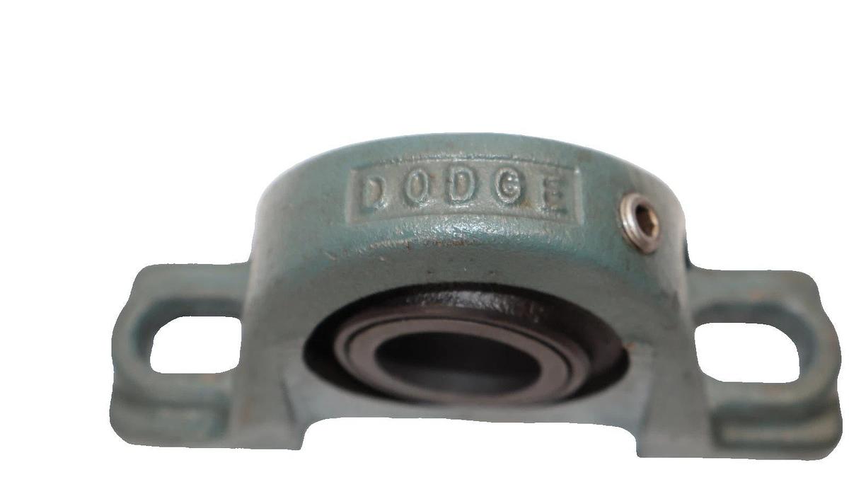 Dodge Pillow Block Bearing 124133 1-3/16" 2-Bolt (New)