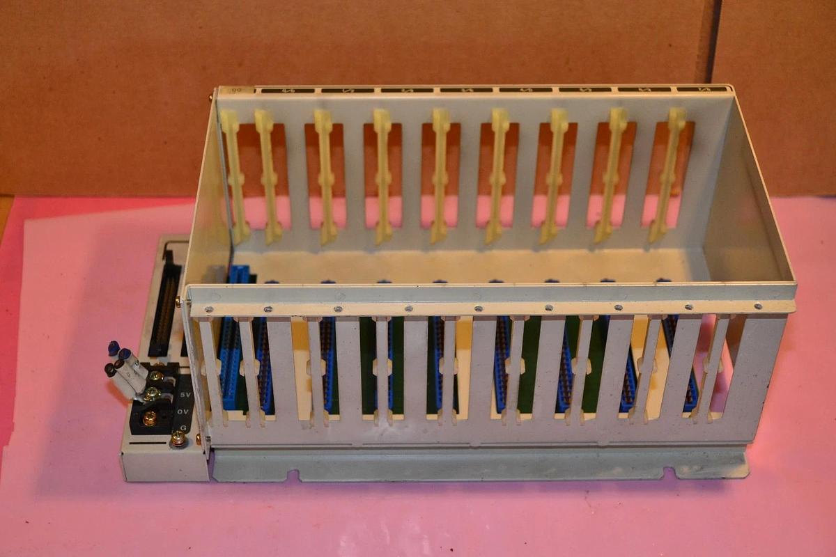 Used TOYOPUC I/O RACK-II CIRCUIT BOARD TPR-2280 TPR 2280 TPR2280 8 SLOT