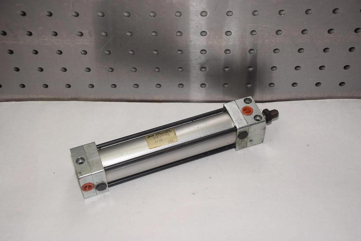 SMC AVF11/8X4 4" STROKE 3/8" BORE TOM THUMB PNEUMATIC CYLINDER NEW