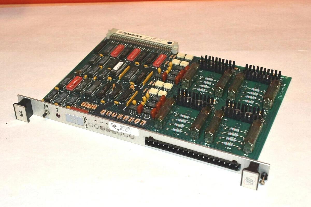 Used ISI ROBOTICS A6A16-1I CIRCUIT BOARD, Card