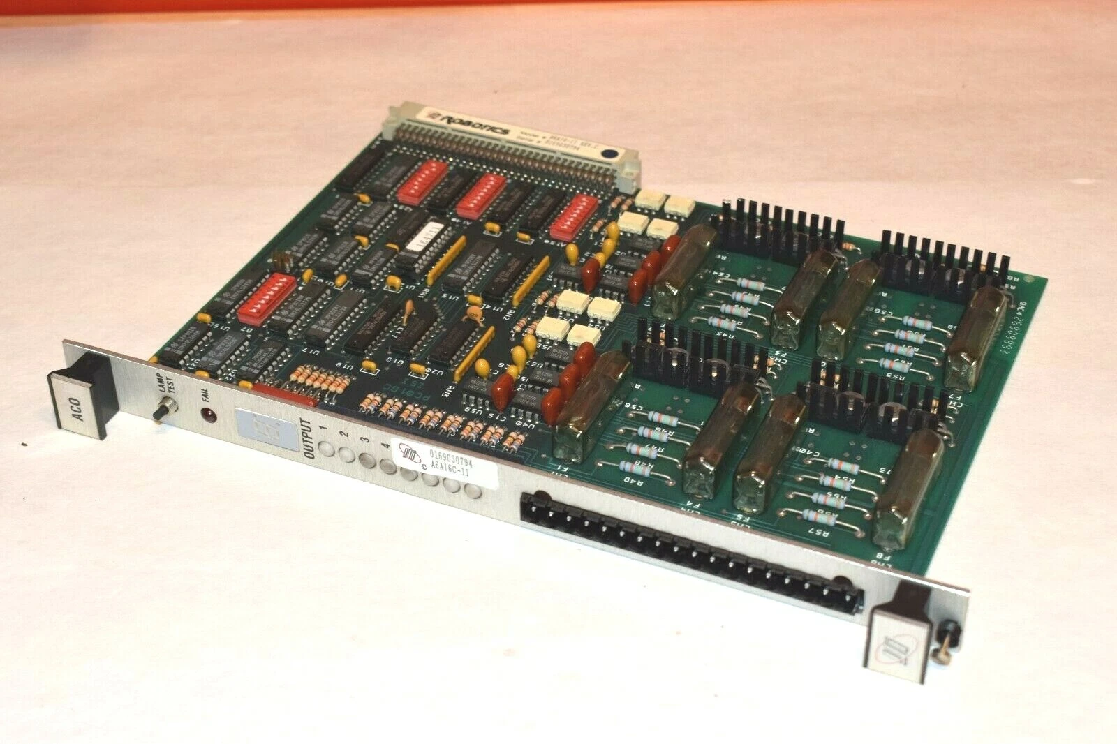 Used ISI ROBOTICS A6A16-1I CIRCUIT BOARD, Card