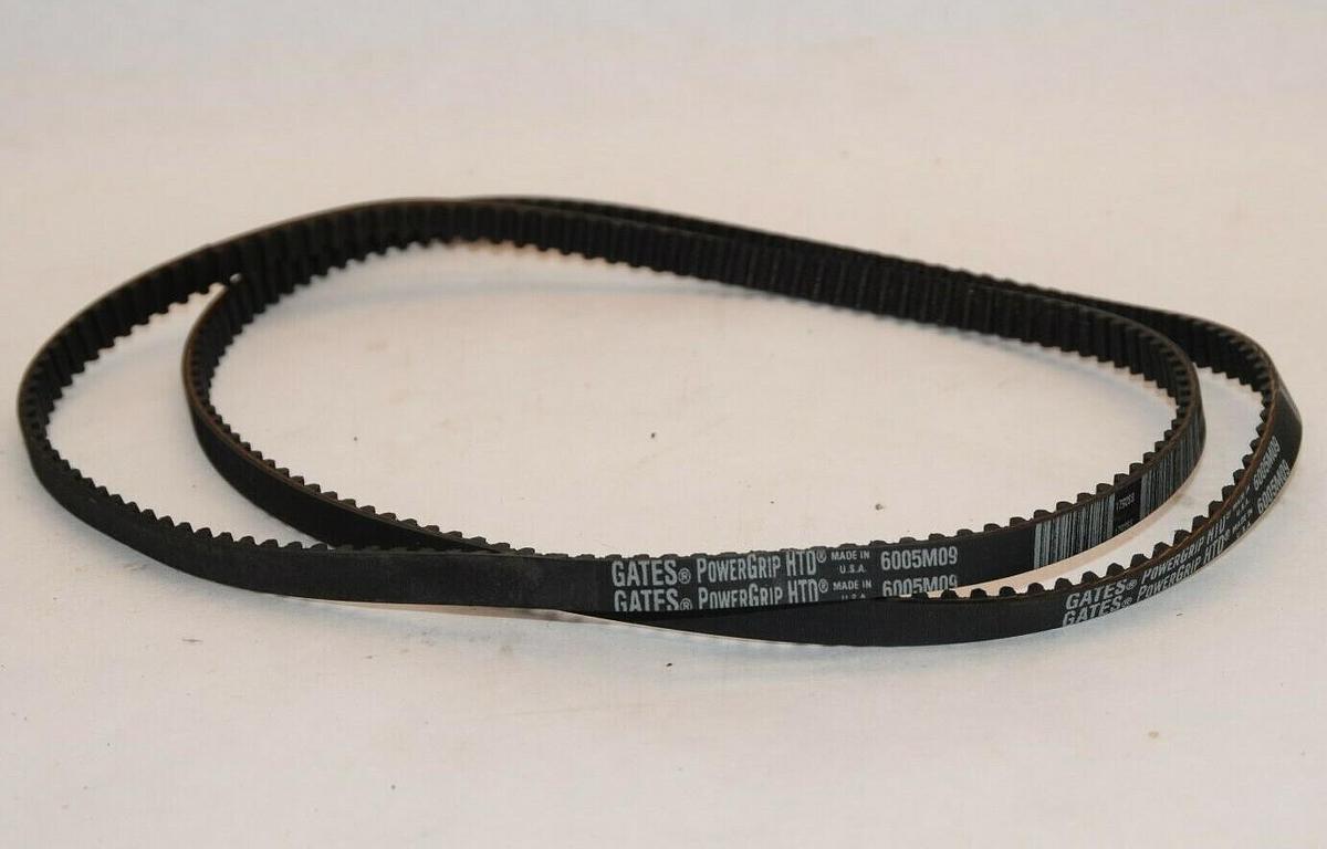 (NEW - Lot of 2) GATES 6005M09 Power Grip HTD Timing Belt