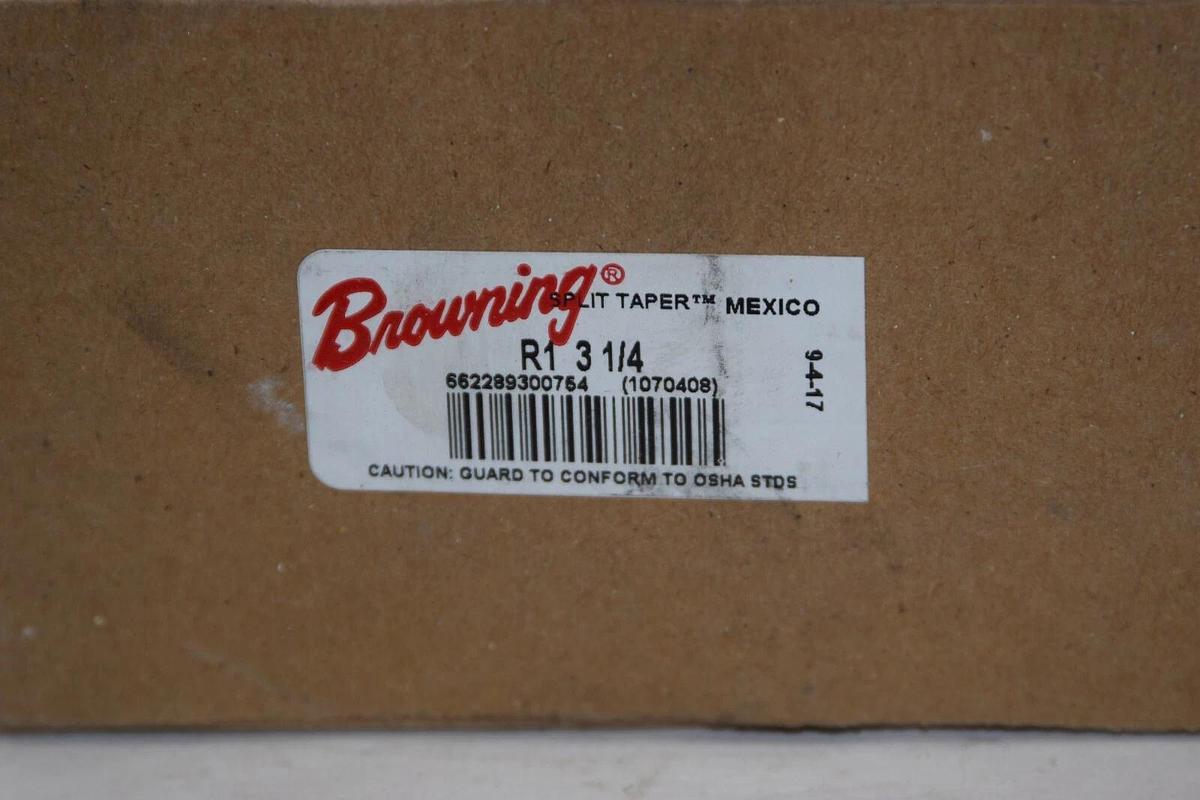 (NEW) BROWNING R1 3 1/4 R13-1/4 R1-3-1/4 Split Taper Bushing