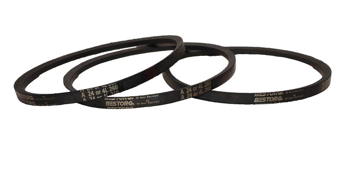 (NEW - Lot of 3) BESTORQ A24 , A-24 , 4L260 V-Belt