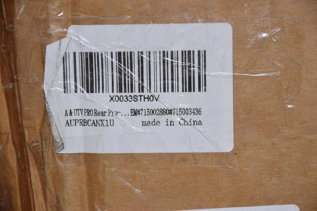 (NEW) A & UTV PRO 715002880 Rear Pre-Runner Bumper Bar for Maverick X3 , 17'-23'