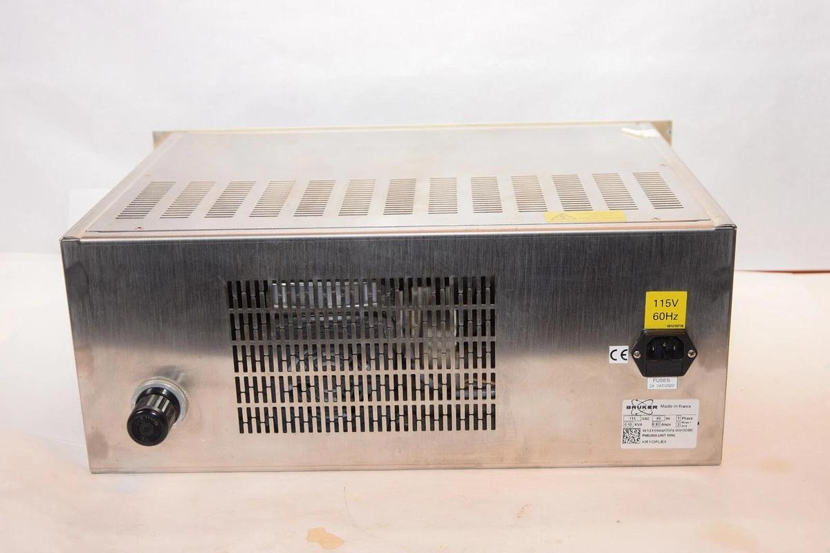 Used BRUKER W1210544/00/4.00/0086 LT4 UNITE 115V 60Hz Pneumatic Controller