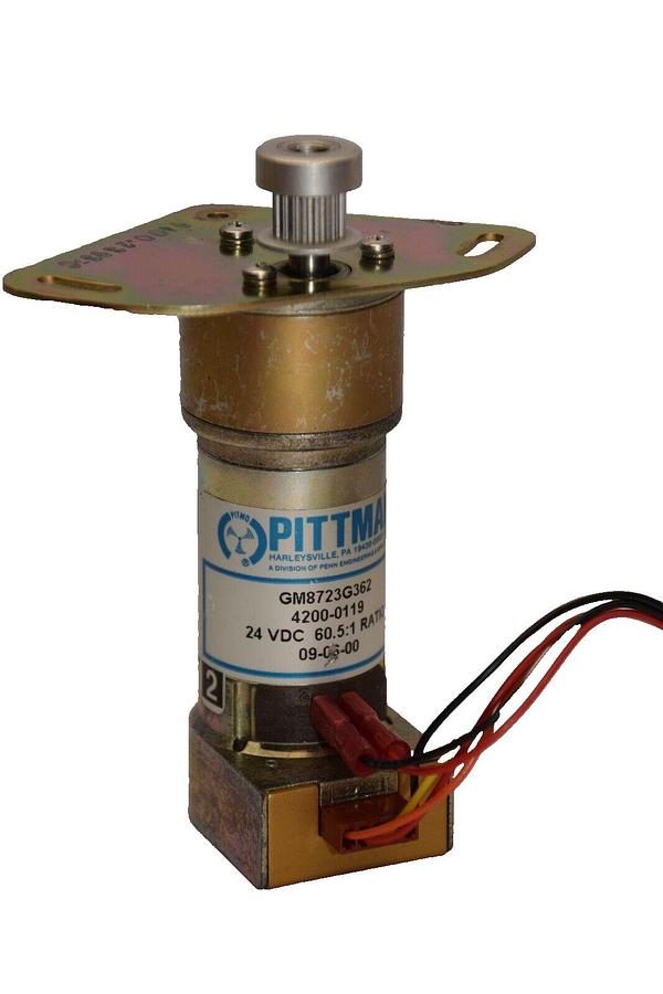 Used PITTMAN GM8723G362 , 4200-0119 24Vdc 60.5:1 Ratio Motor