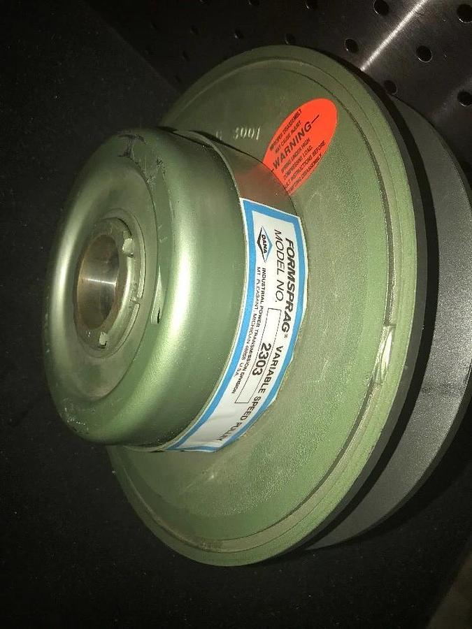 GERBING DANA VARIABLE SPEED PULLEY FORMSPRAG, 2303 New