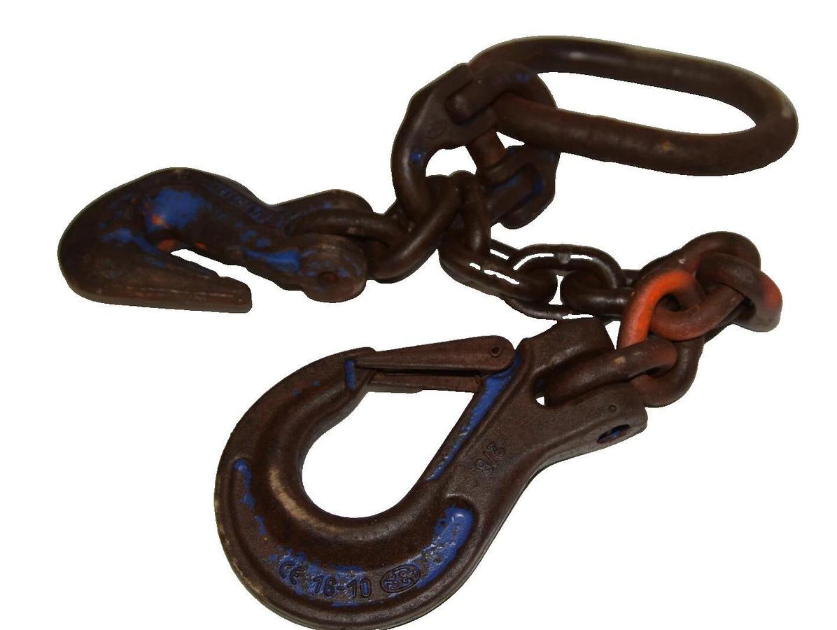 Used Cartec 5/8" CBX16 16-10 CLX16 5/8" Chain Lifting Sling 1" Master Link M-1613-10