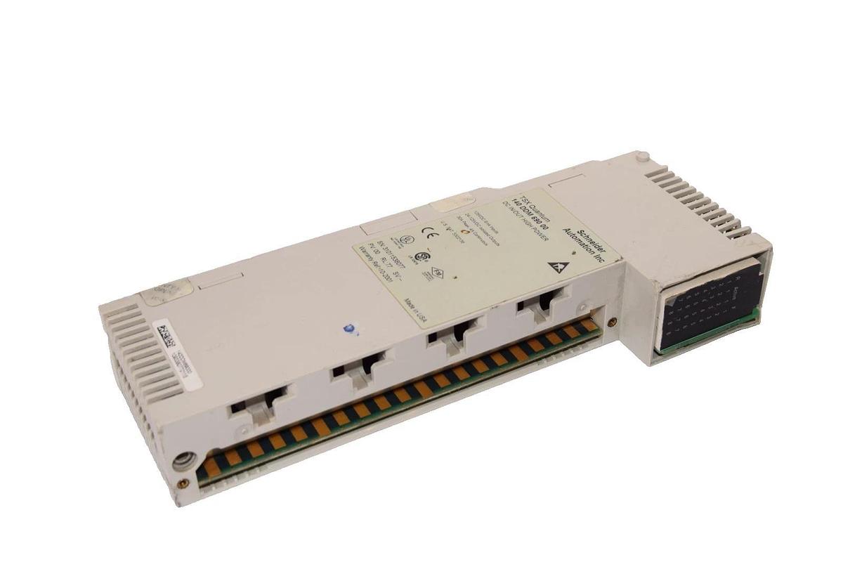 Used Schneider TSX Quantum 140 DDM 690 00 In/out High Power Module *No Front Cover*